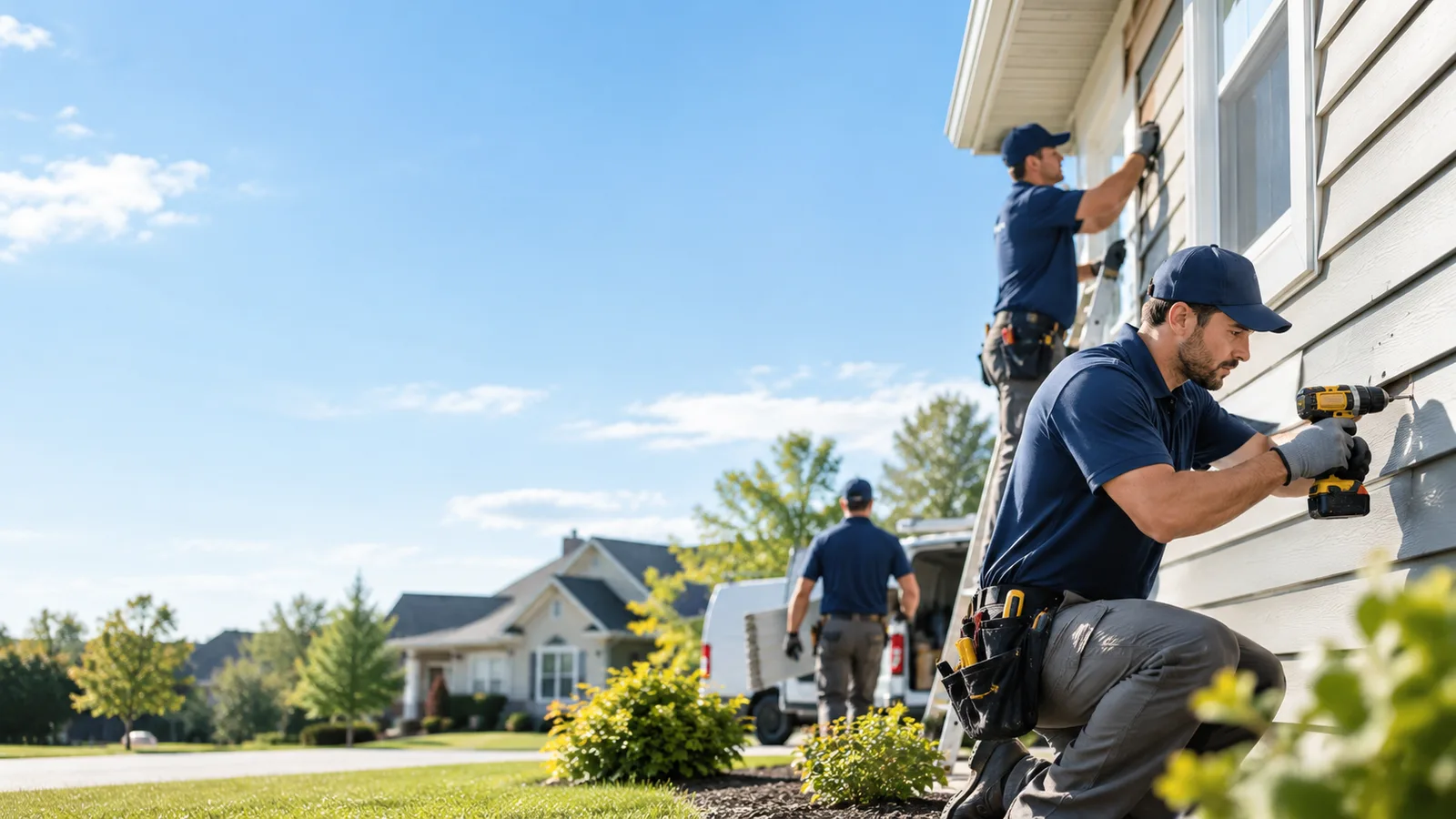 Cracked Siding Repair in Bringhurst, IN